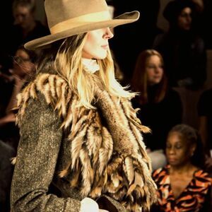 Unbranded * Vintage Fox Fur Fringe Collar